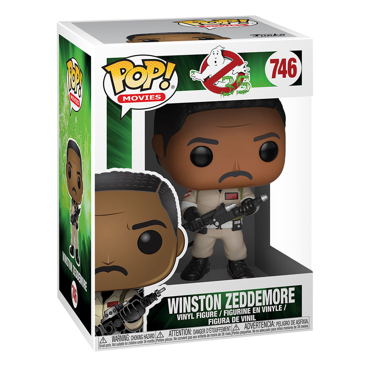 Image produit Ghostbusters - Winston Zeddemore Figurine Funko Pop