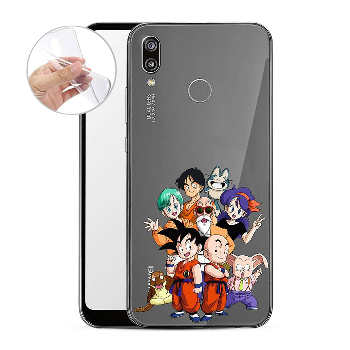 Product image Dragon Ball - Characters Huawei P20 Lite Phone Case Silicone Transparent