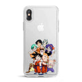 Image produit Dragon Ball - Personnages iPhone X / XS Coque en silicone transparent