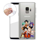 Image produit Dragon Ball - Personnages Samsung Galaxy S9 Coque Silicone Transparente