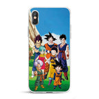 Image produit Dragon Ball Z - Famille & Amis iPhone X / XS Coque en Silicone