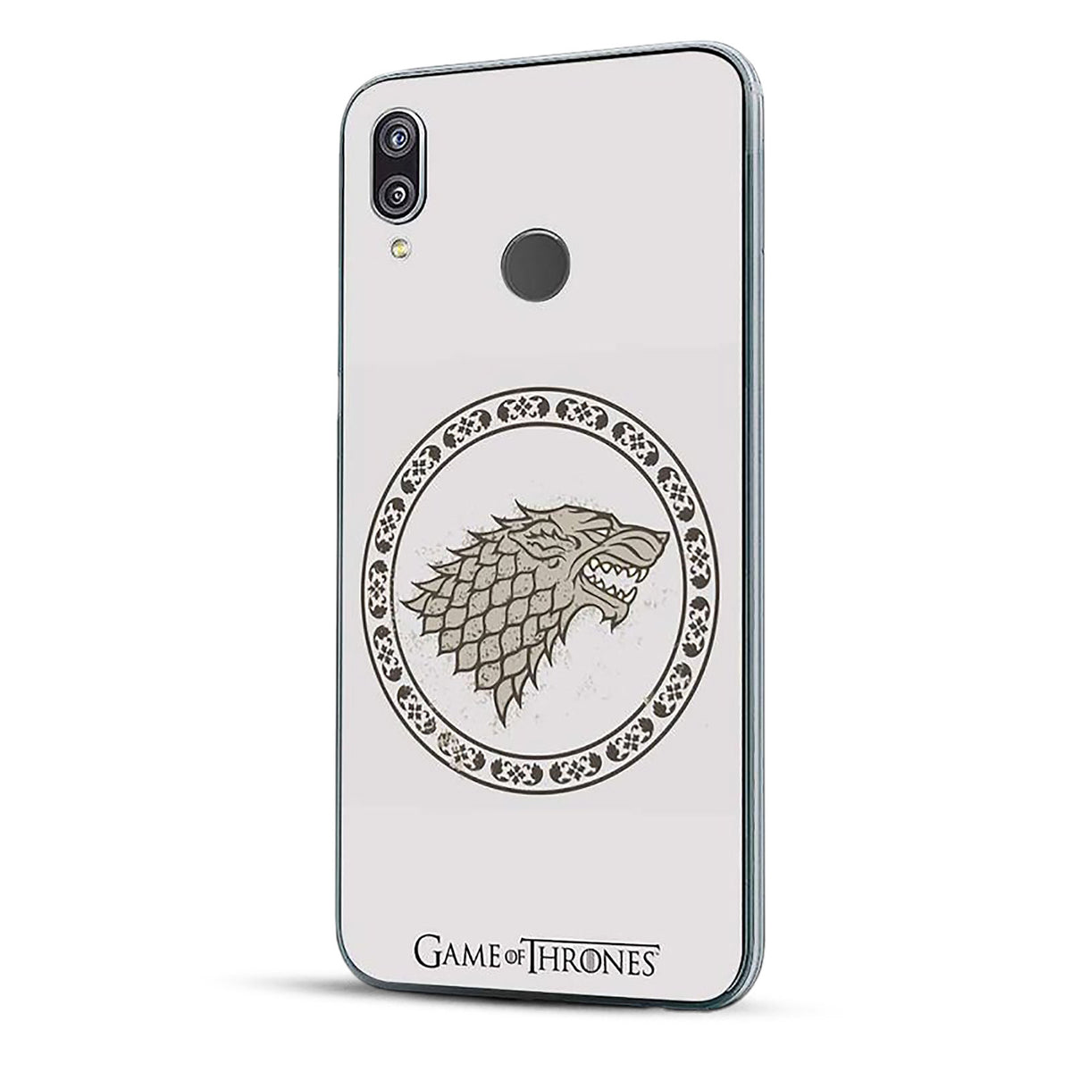 Product image Game of Thrones - Stark Crest Huawei P20 Lite Phone Case Silicone White