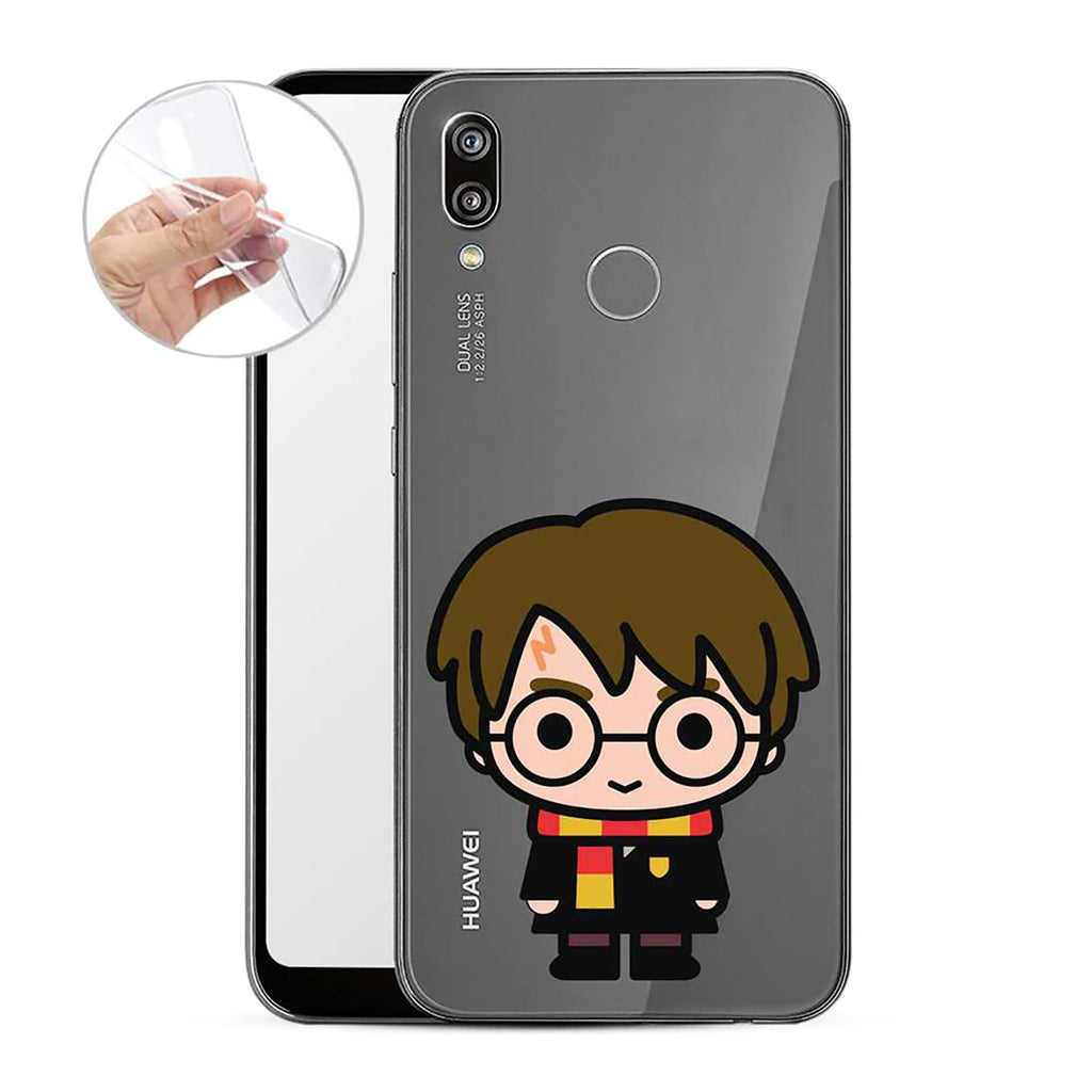 Image produit Harry Potter - Coque Huawei P20 Lite Chibi en silicone transparent