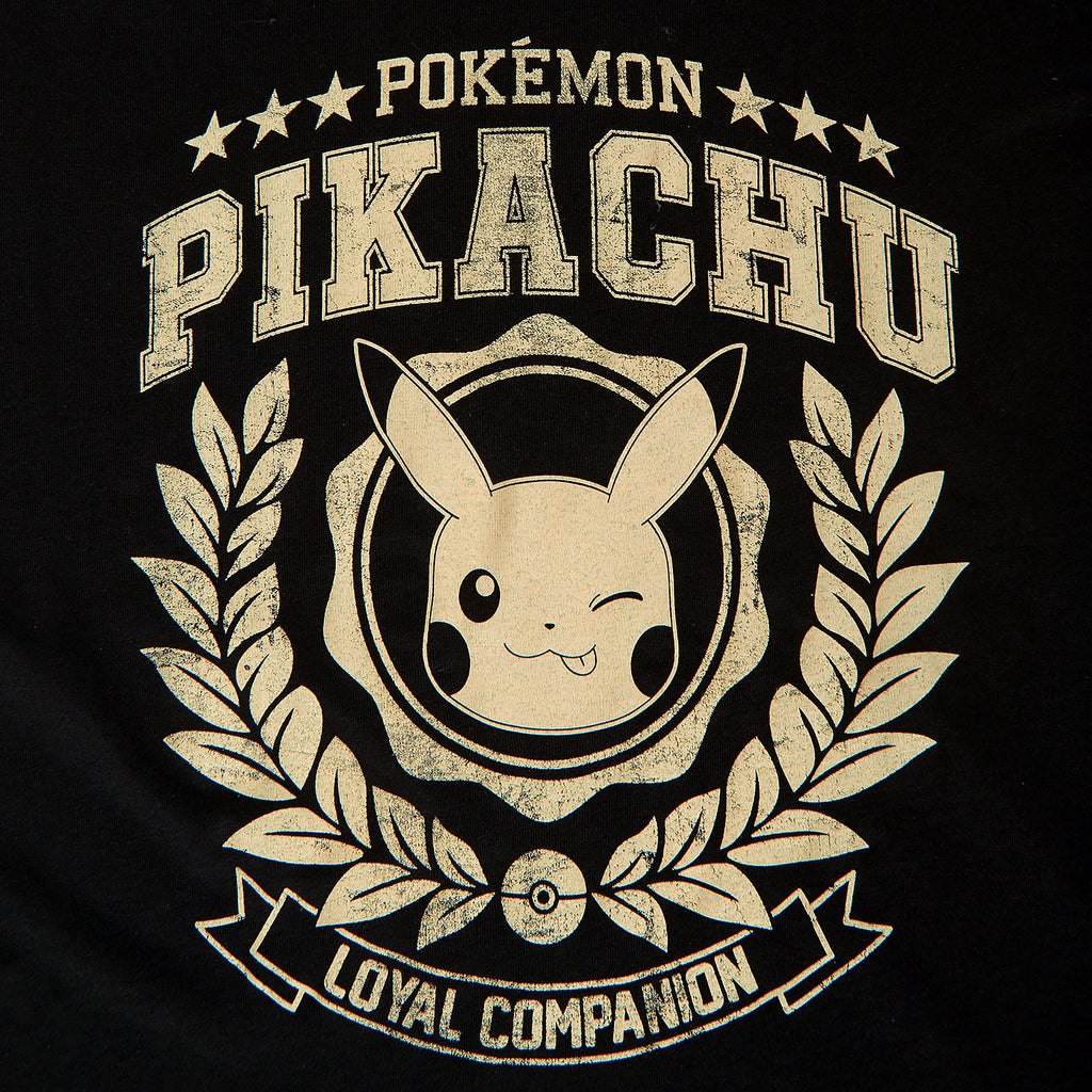 Image produit Pokemon - Pikachu Compagnon Loyal T-shirt Femme Noir