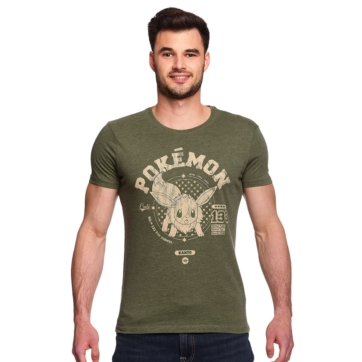 Product image Pokemon - Eevee T-Shirt green