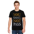 Image produit Le Seigneur des Anneaux - T-shirt You Shall Not Pass noir