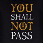 Image produit Le Seigneur des Anneaux - T-shirt You Shall Not Pass noir