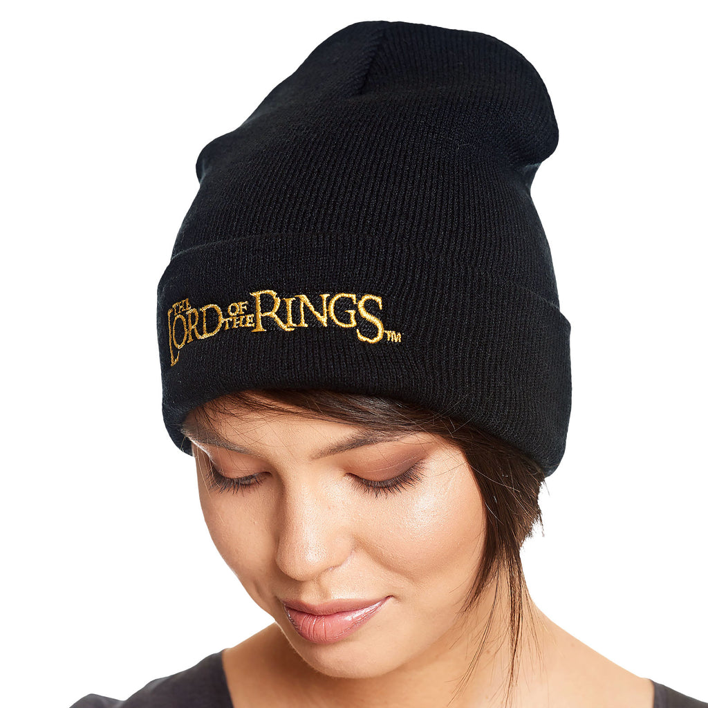 Image produit Le Seigneur des Anneaux - Bonnet Logo Noir