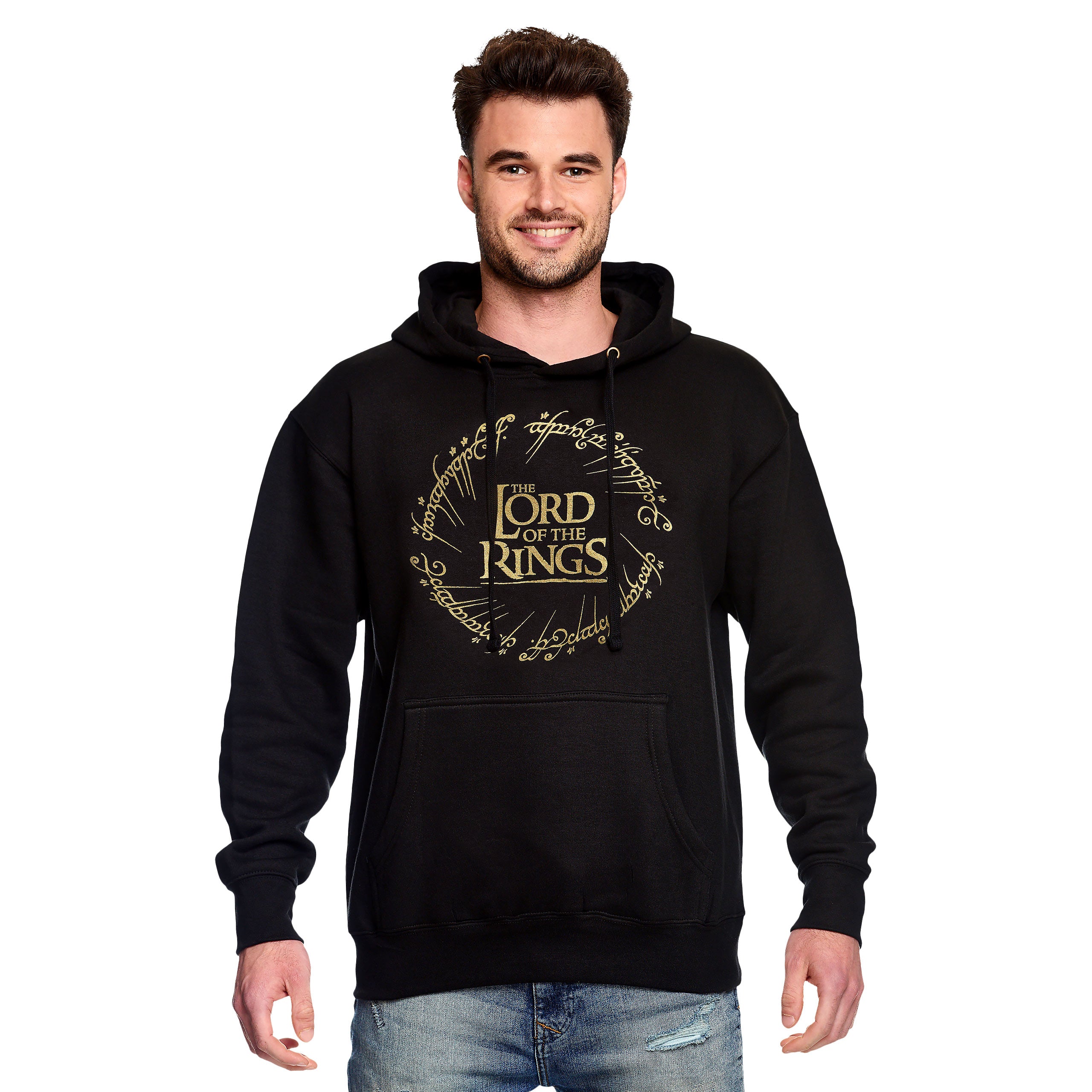 Image produit Le Seigneur des Anneaux - Hoodie L'Anneau Unique Noir