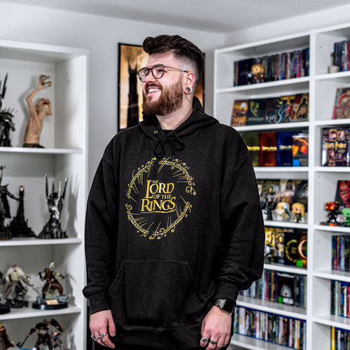 Image produit Le Seigneur des Anneaux - Hoodie L'Anneau Unique Noir