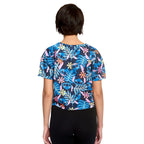 Image produit Lilo & Stitch - T-shirt Aloha Stitch pour femmes avec nœud