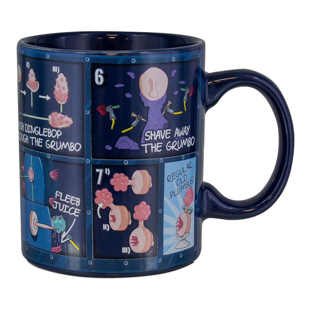 Image produit Rick et Morty - Tasse d'instruction Plumbus