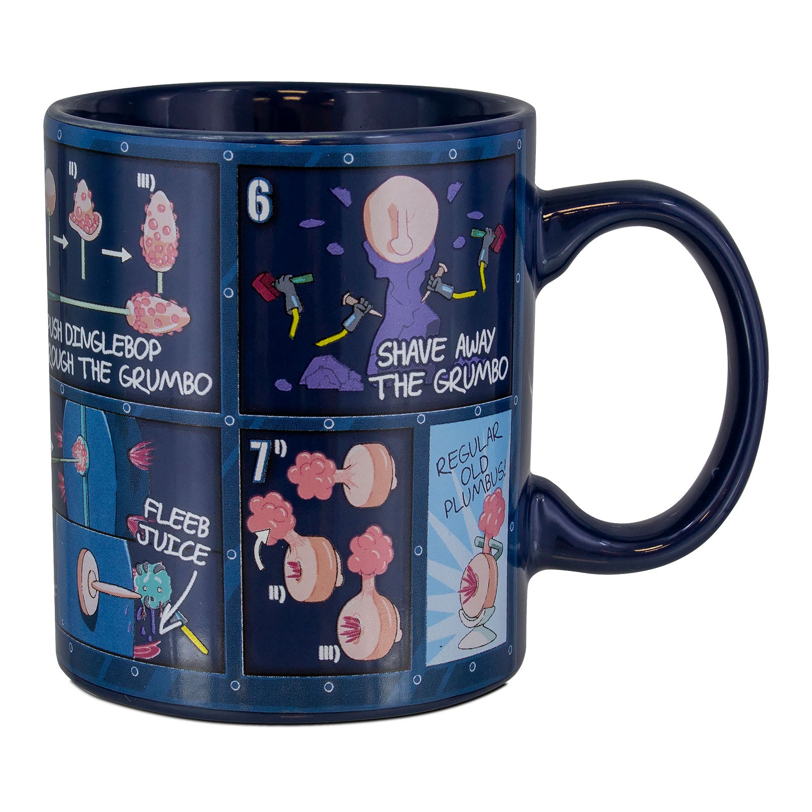 Image produit Rick et Morty - Tasse d'instruction Plumbus
