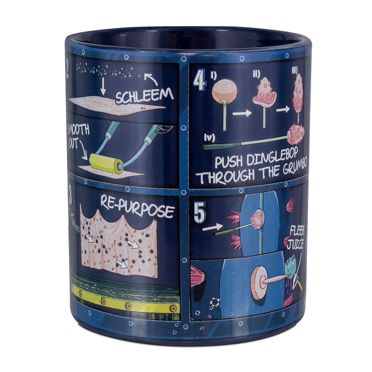 Image produit Rick et Morty - Tasse d'instruction Plumbus