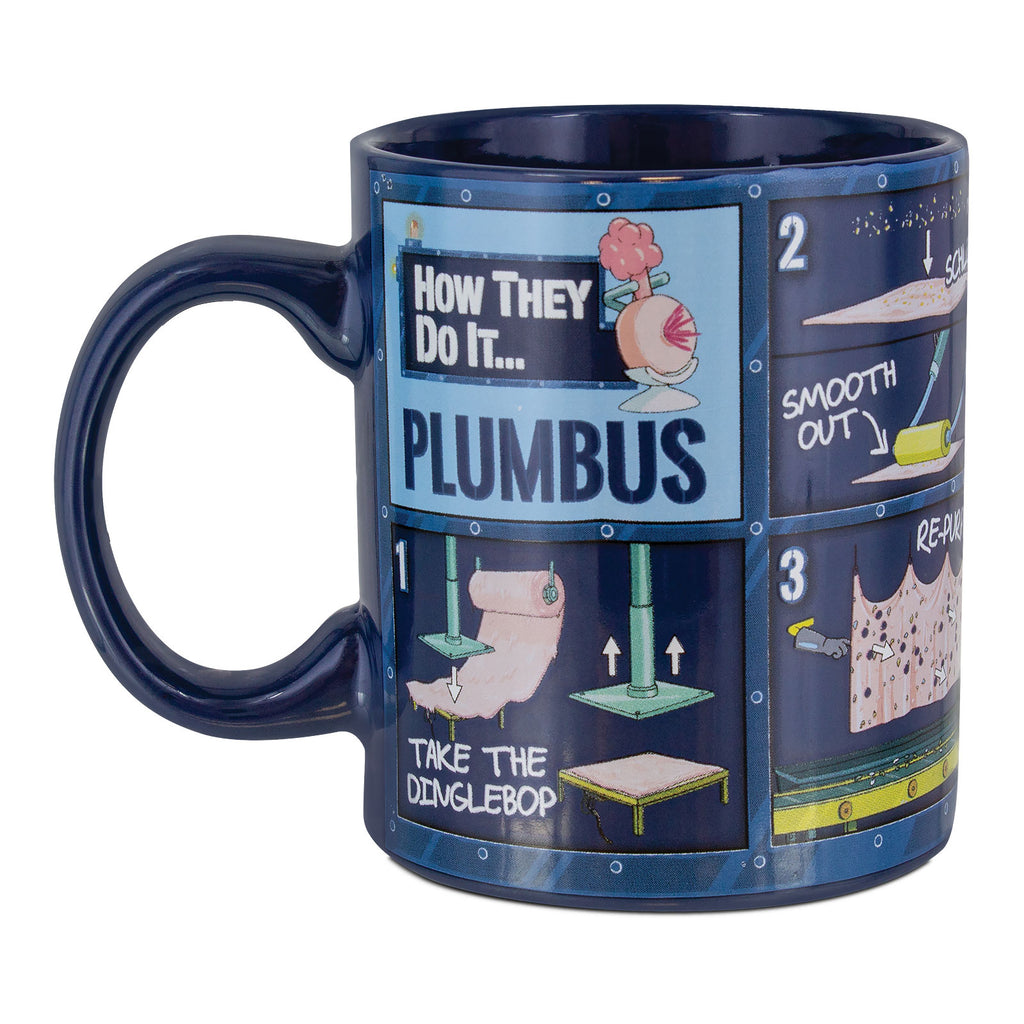 Image produit Rick et Morty - Tasse d'instruction Plumbus
