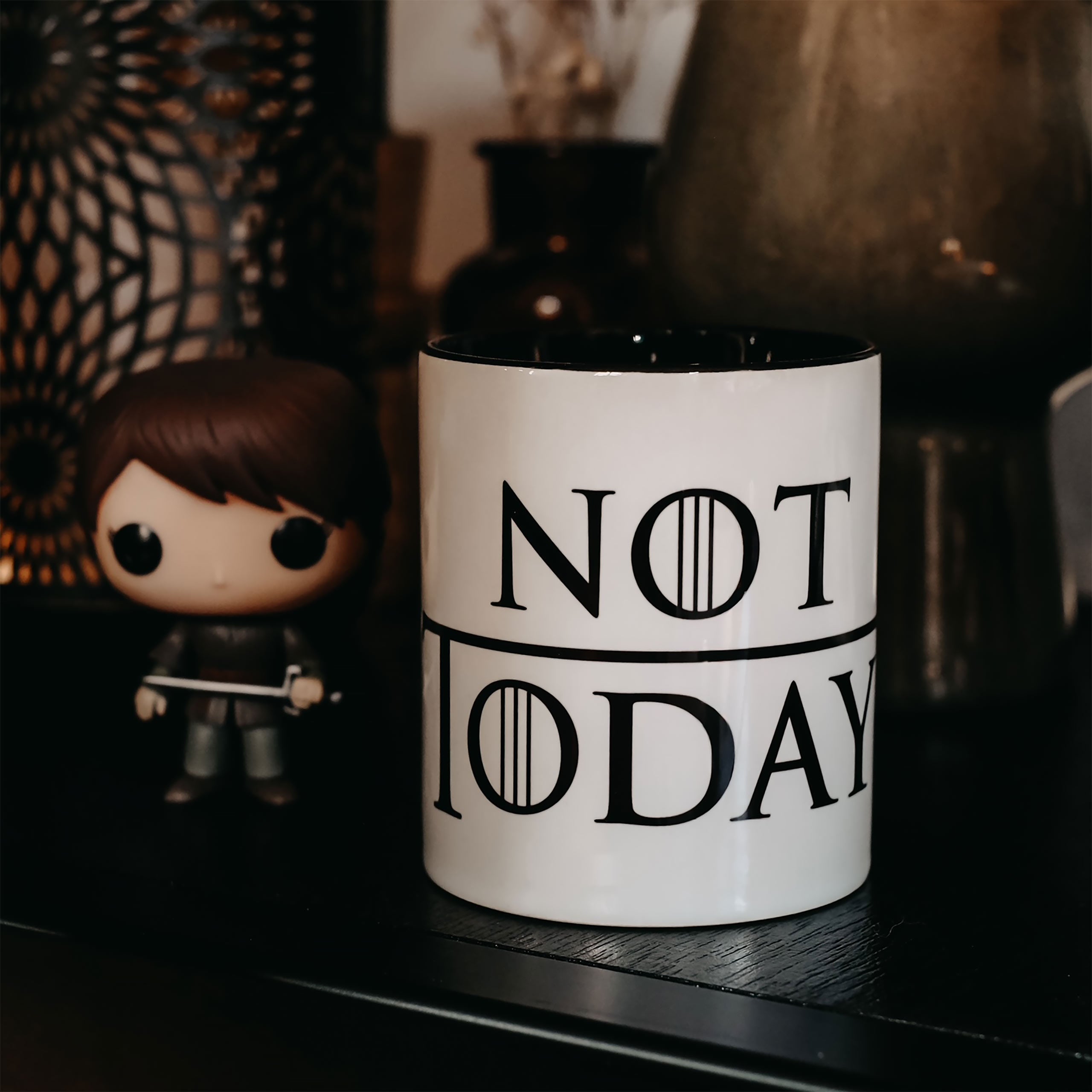 Image produit Tasse Not Today pour les fans de Game of Thrones