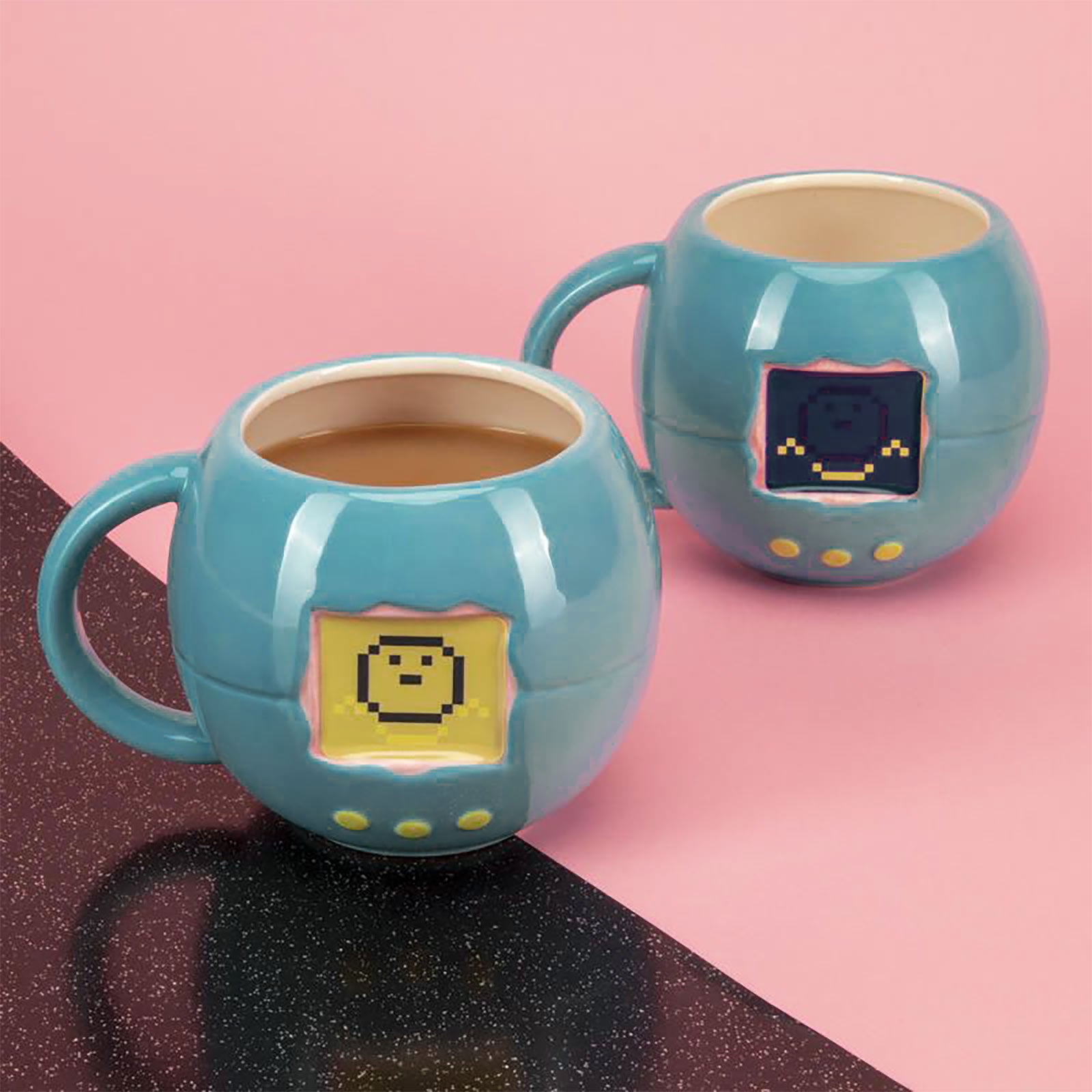 Image produit Tamagotchi - Tasse à effet thermo