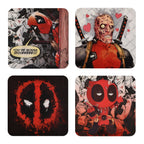 Image produit Set de 4 sous-verres 3D Deadpool