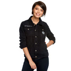 Image produit Supernatural - Veste en jean piège du diable pour femmes noir