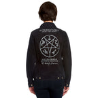 Image produit Supernatural - Veste en jean piège du diable pour femmes noir