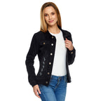 Image produit Harry Potter - Veste en jean Carte des Maraudeurs pour femmes noire