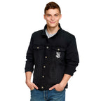 Image produit Harry Potter - Veste en jean blason de Poudlard noir
