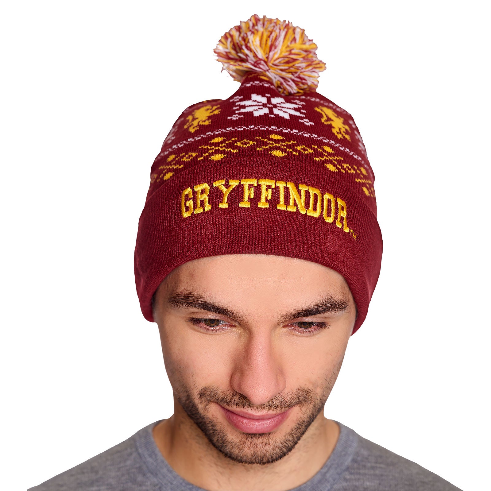 Image produit Harry Potter - Bonnet norvégien Gryffondor rouge