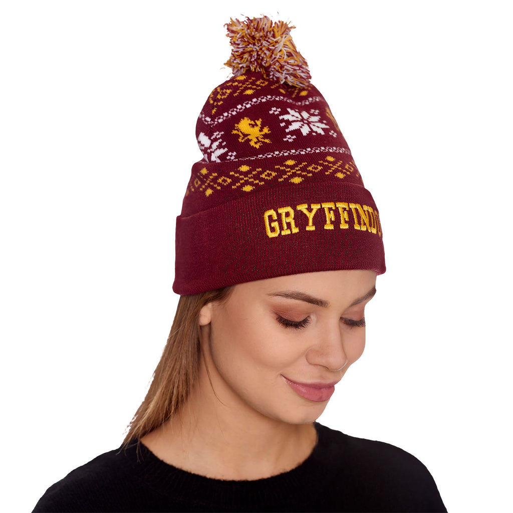 Image produit Harry Potter - Bonnet norvégien Gryffondor rouge