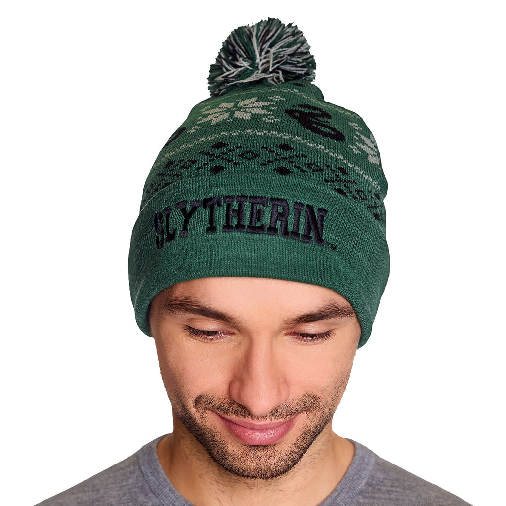Image produit Harry Potter - Bonnet norvégien Slytherin vert