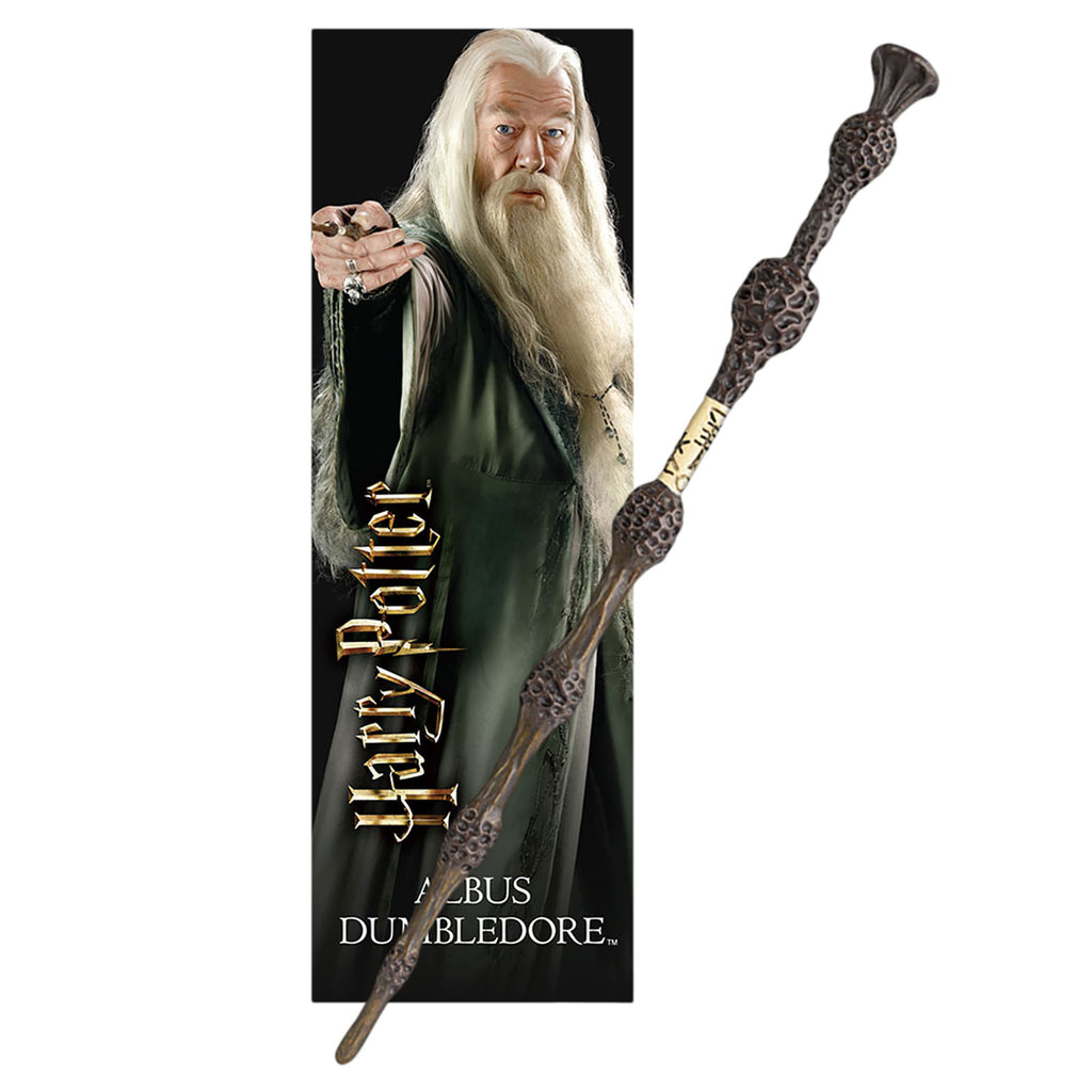 Image produit Baguette de Dumbledore pour jeunes sorciers avec marque-page - Harry Potter