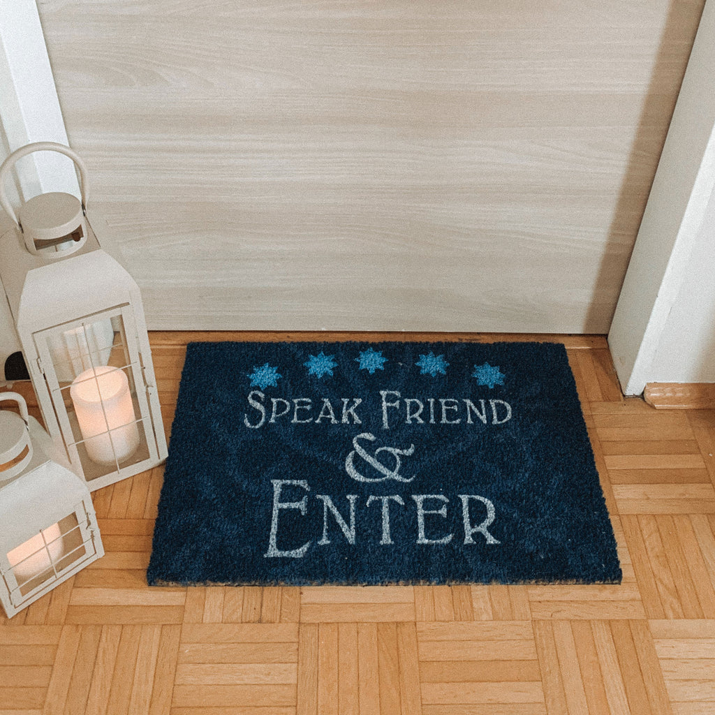Image produit Le Seigneur des Anneaux - Paillasson Speak Friend & Enter