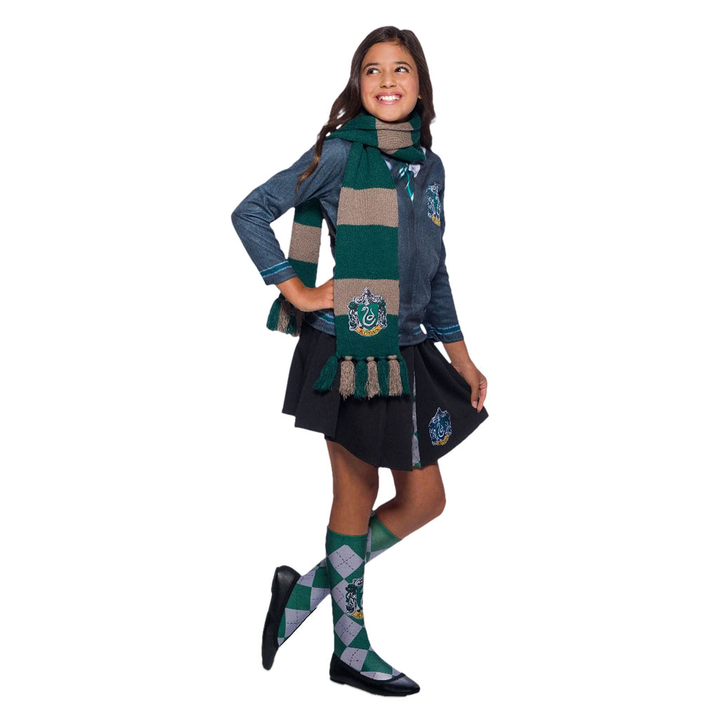 Image produit Harry Potter - Écharpe tricotée de costume avec blason de Slytherin