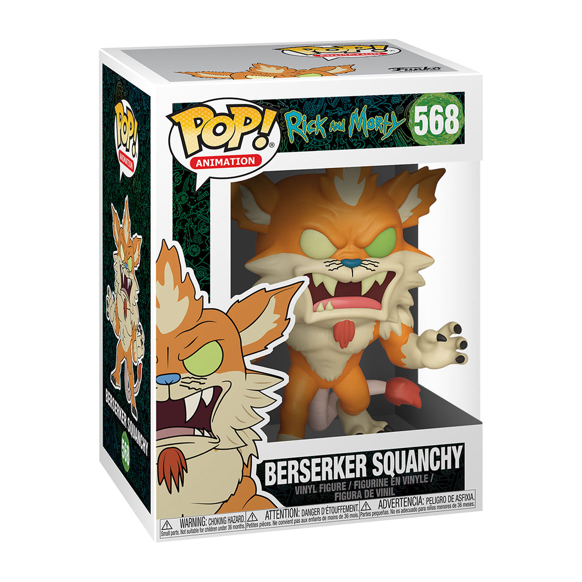 Image produit Rick and Morty - Berserker Squanchy Figurine Funko Pop