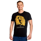 Image produit Le Roi Lion - T-shirt Silhouette noir