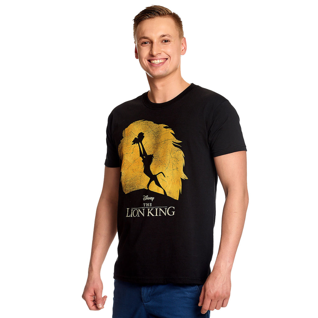 Image produit Le Roi Lion - T-shirt Silhouette noir