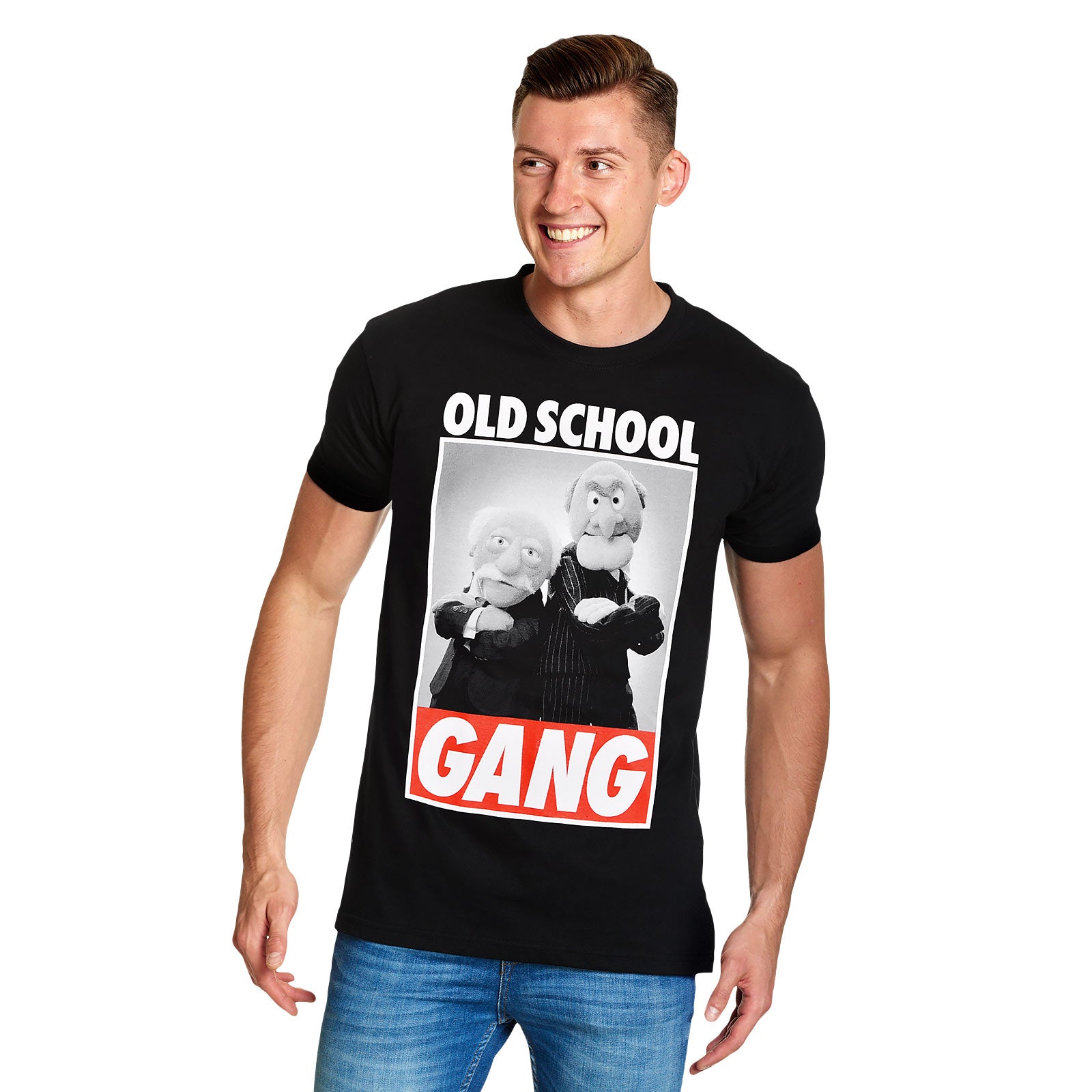Image produit Muppets - T-shirt Old School Gang noir