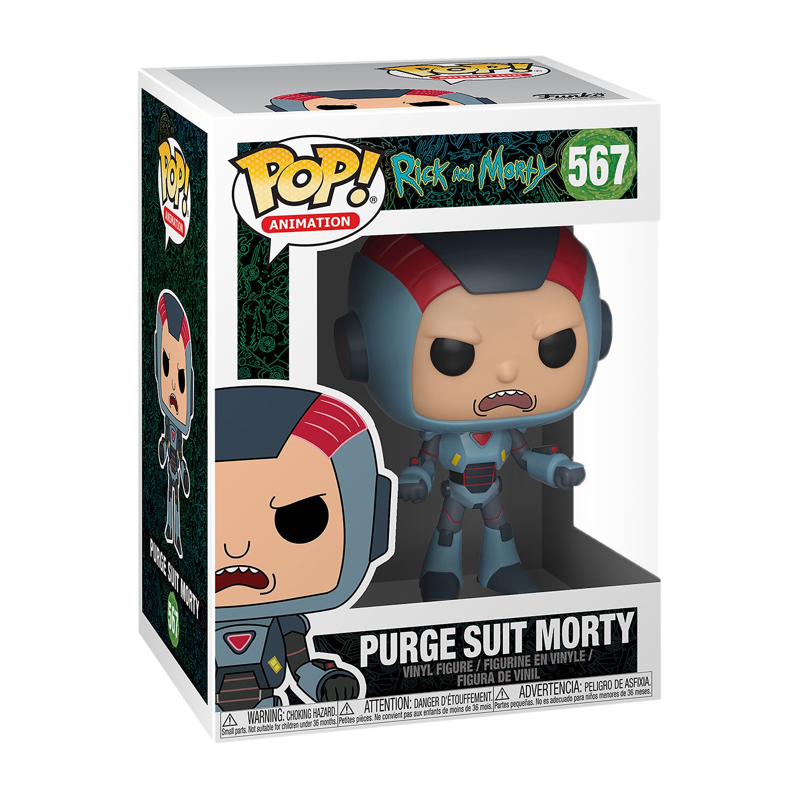 Image produit Rick and Morty - Purge Suit Morty Figurine Funko Pop