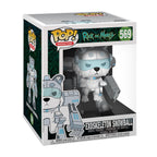 Image produit Rick and Morty - Boule de neige exosquelette Figurine Funko Pop 14 cm