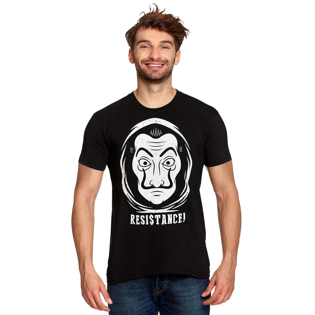 Image produit T-shirt Resistance pour les fans de La Casa de Papel noir
