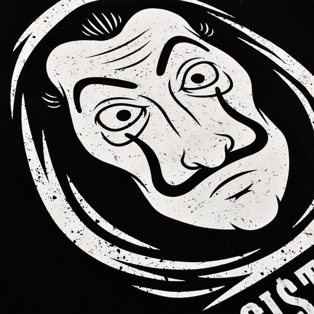 Image produit T-shirt Resistance pour les fans de La Casa de Papel noir