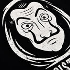 Image produit T-shirt Resistance pour les fans de La Casa de Papel noir