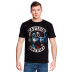 Image produit Captain America - T-shirt Venomized noir
