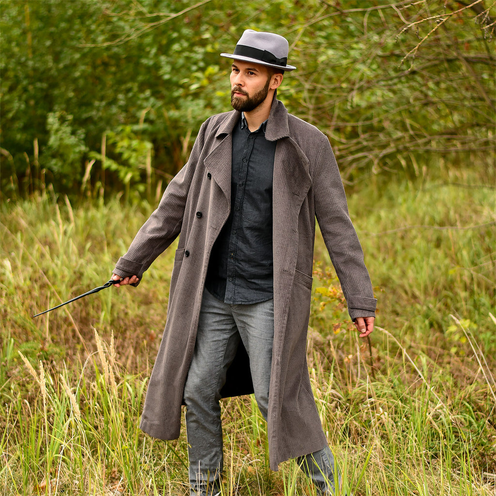Image produit Manteau de professeur gris