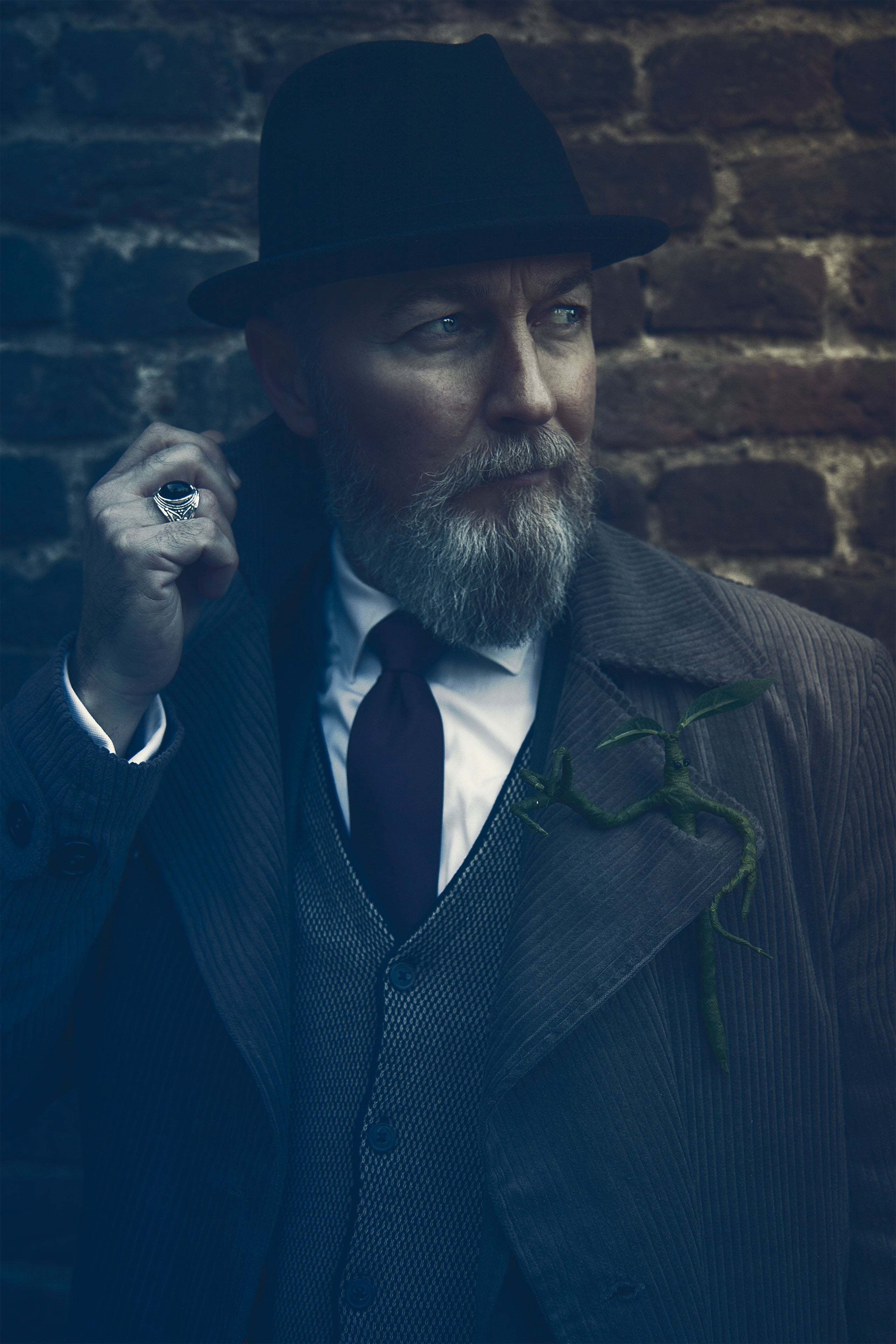 Image produit Manteau de professeur gris