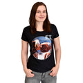 Image produit T-shirt femme E.T. et Gertie noir
