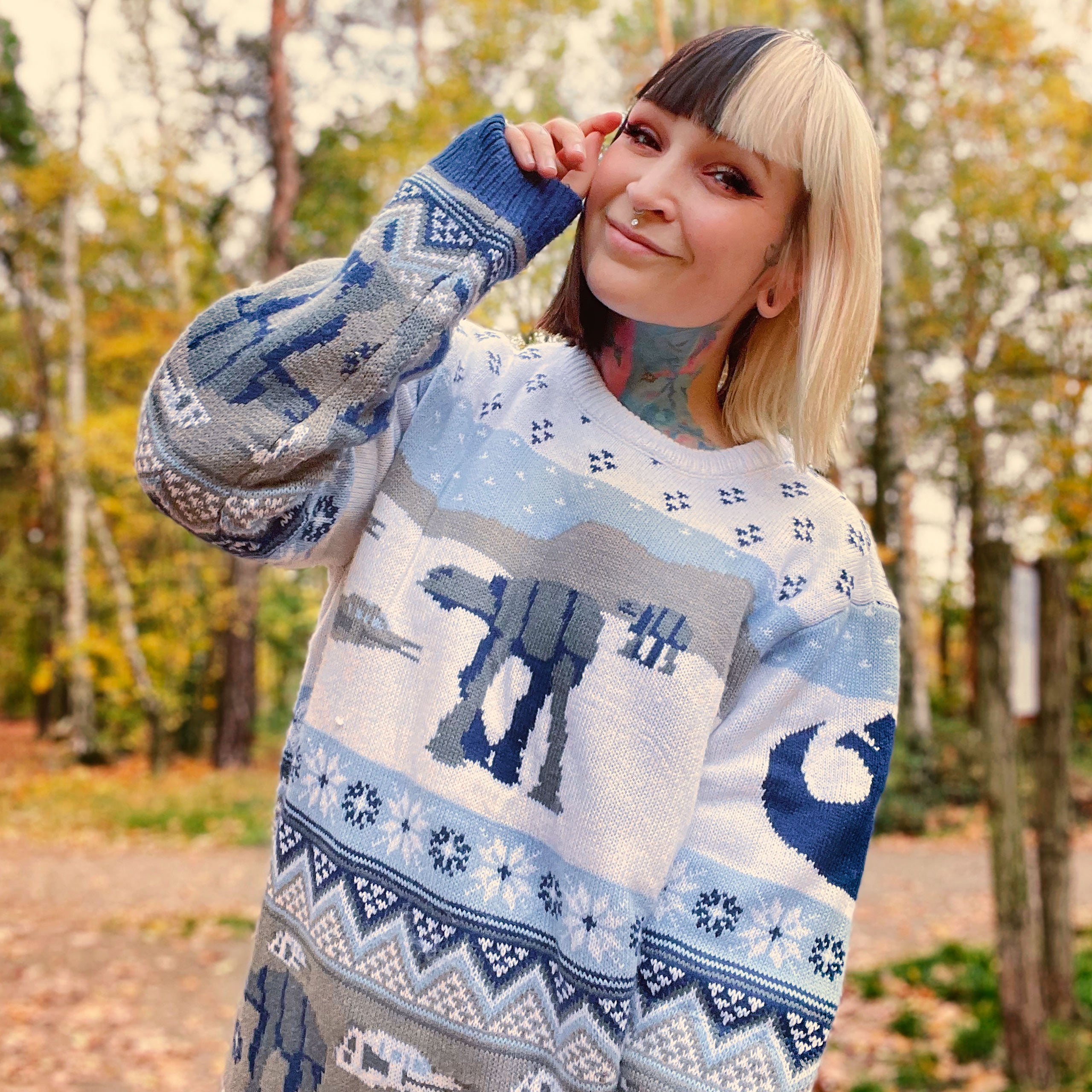 Image produit Star Wars - Pull tricoté Bataille de Hoth