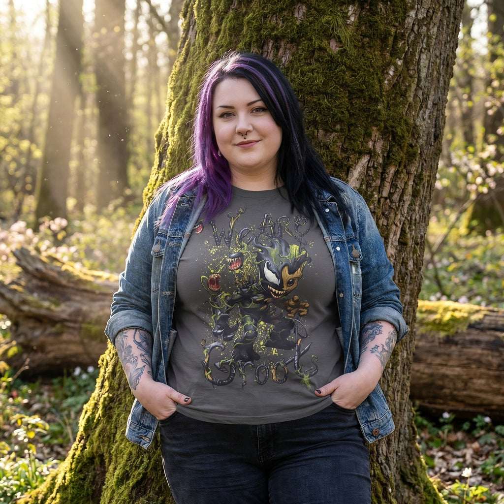 Image produit Les Gardiens de la Galaxie - T-shirt Groot Venomized gris