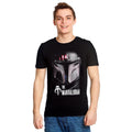 Image produit T-shirt noir The Mandalorian Dark Warrior - Star Wars