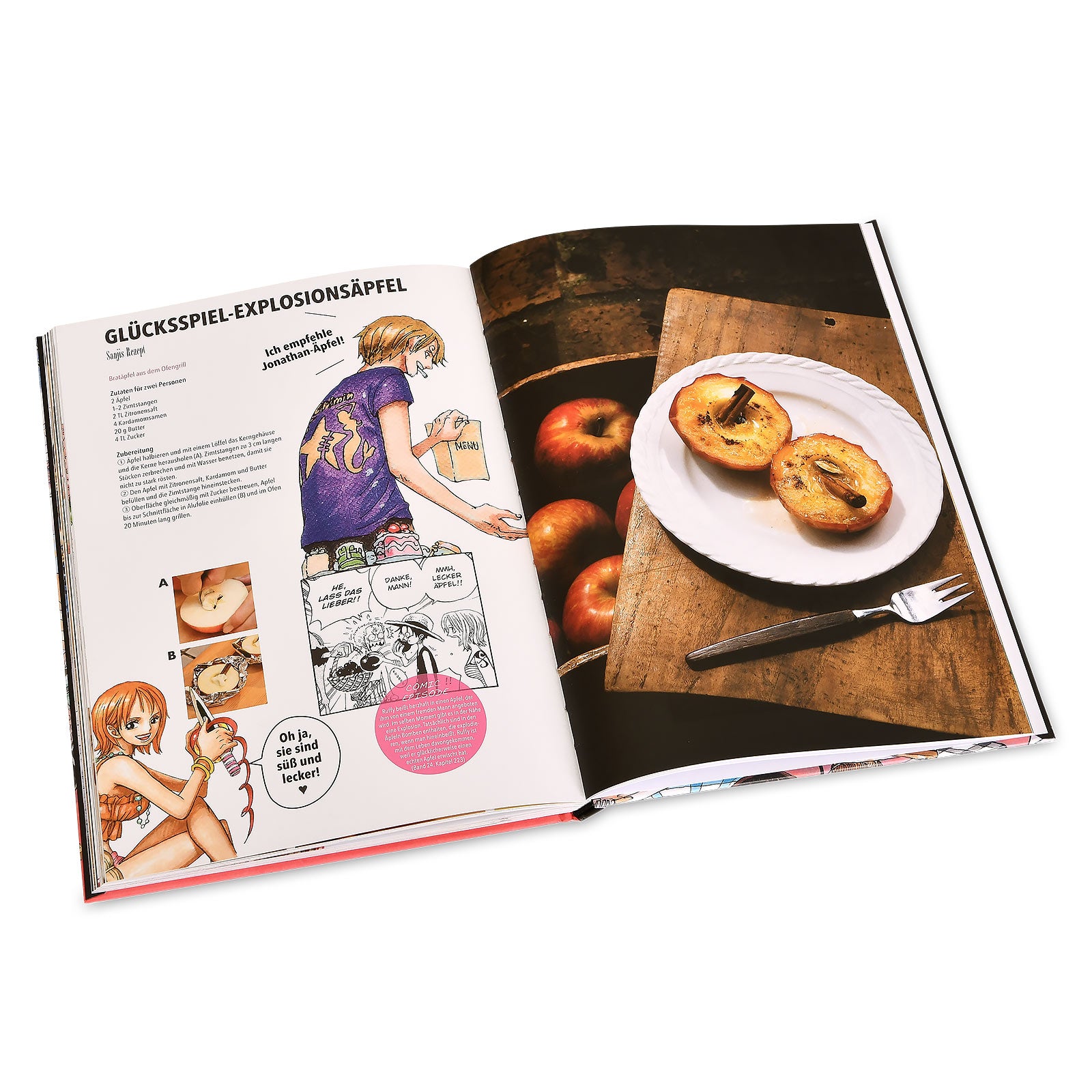 Image produit Livre de recettes One Piece - Les délicieuses recettes pirates de Sanji
