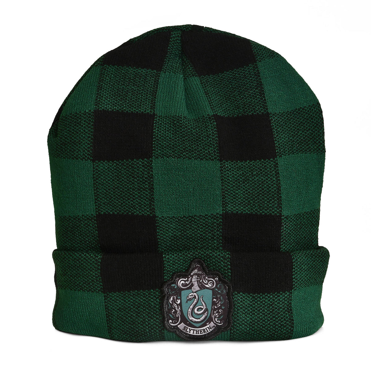 Product image Harry Potter - Slytherin Crest Checkered Beanie